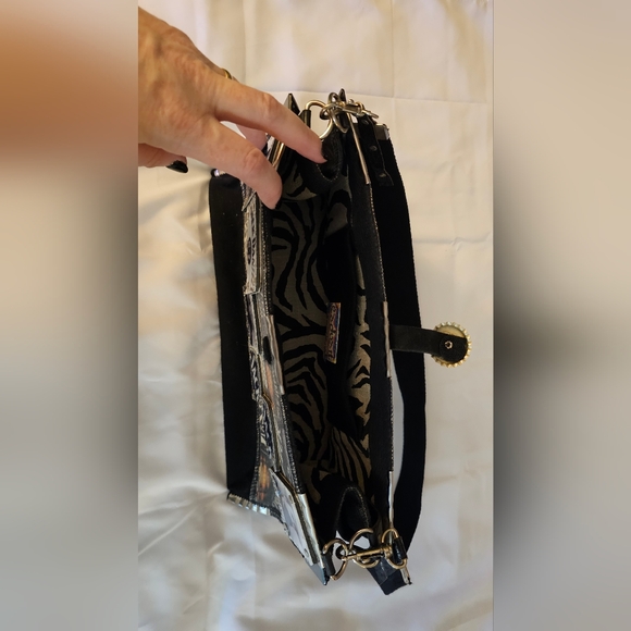 Handmade Jack Daniel’s Novelty Fabric Shoulder Bag Purse - Picture 6 of 6